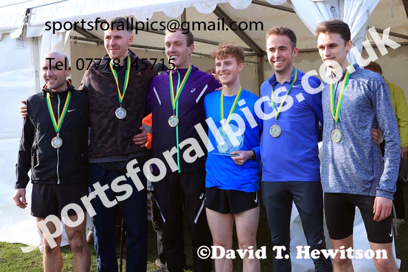 Senior Men, 2024 CAU Inter Counties Cross Country Champs., Wollaton Park, Nottingham. Photo: David T. Hewitson/Sports for All Pics